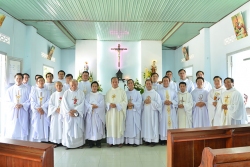 Thánh lễ bổ nhiệm Cha Phêrô Trần Tuấn Khôi: Tân đặc trách Nhà thờ Giuse thợ Xuân Lập, giáo hạt Cam Lâm