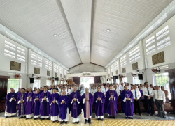 Hội Đồng Mục Vụ Giáo xứ Giáo hạt Cam Ranh tĩnh tâm Mùa Chay 2024