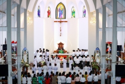 Thánh Lễ lên đường cho các em Vào Đời 3 và bế giảng năm học Giáo Lý 2020 tại Giáo xứ Bắc Thành