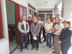 Cha cố  Antôn Hoàng Tiến Nam về Nhà nghỉ dưỡng Linh mục Giáo phận Nha Trang.