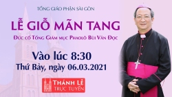 Tổng giáo phận Sài Gòn: Thông báo về Lễ giỗ mãn tang Đức cố TGM Phaolô Bùi Văn Đọc