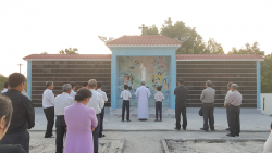 Giáo xứ Hòa Yên: Làm phép công trình Khu Mộ Đồng Nhi