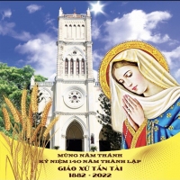 Thánh Lễ khai mở Năm Thánh 140 năm thành lập Giáo xứ Tấn Tài.