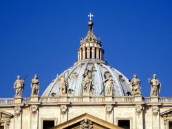 0 Dôme basilique St Pierre   Rome 1