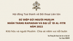 Sứ điệp gửi người Muslim nhân tháng Ramadan và đại lễ ‘Id al-Fitr