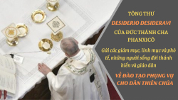 Tông thư Desiderio Desideravi về đào tạo phụng vụ...