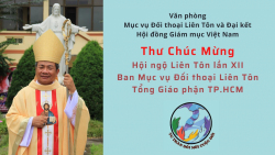 Đức cha Giuse Châu Ngọc Tri gửi thư chúc mừng Hội ngộ Liên Tôn lần XII