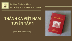 Thánh ca Việt Nam - Tuyển tập 1