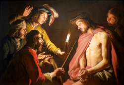 Stom, Matthias   Christ Crowned with Thorns   c  1633 1639
