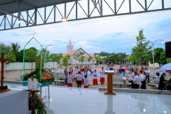 Giáo xứ Gò Muồng bế mạc Tháng Hoa kính Đức Mẹ