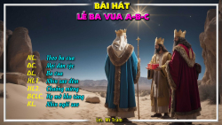 VIDEO Bài hát lễ Ba Vua ABC (đàn hát, đủ PDF) - Lm. Mi Trầm