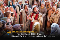 Suy niệm Thứ Ba tuần 3 TN - Gia đình thiêng liêng của Chúa Giê-su - Lm. Mi Trầm