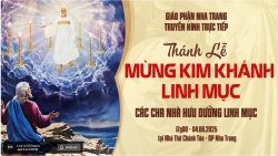TRỰC TIẾP: Thánh lễ Mừng KIM KHÁNH LINH MỤC 10  Linh mục GP Nha Trang, vào lúc 17g00, thứ Tư, ngày 4/6/2025