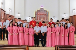 GIÁO XỨ BÌNH CANG - BẾ GIẢNG NĂM HỌC GIÁO LÝ VÀ LỄ LÊN ĐƯỜNG