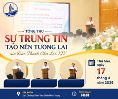 Chuyên đề: Tông thư “Sự trung tín tạo nên tương lai”   của Đức Thánh Cha Lêô XIV và tiến trình đào luyện   của người Chủng sinh