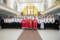 Hình ảnh và Toàn văn bài giảng của Đức Cha Giuse trong Thánh Lễ Khai Giảng Năm Học Chủng Viện Lâm Bích
