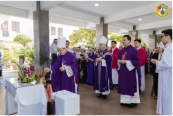 Thánh lễ an táng Linh mục Phaolô Trương Đức Thắng tại Tòa Giám Mục Nha trang