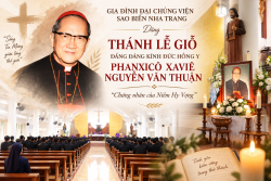 ĐẠI CHỦNG VIỆN SAO BIỂN NHA TRANG DÂNG THÁNH LỄ GIỖ ĐẤNG ĐÁNG KÍNH ĐỨC HỒNG Y PHANXICÔ XAVIÊ NGUYỄN VĂN THUẬN