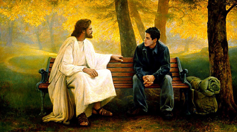 Chua Giesu voi ban tre