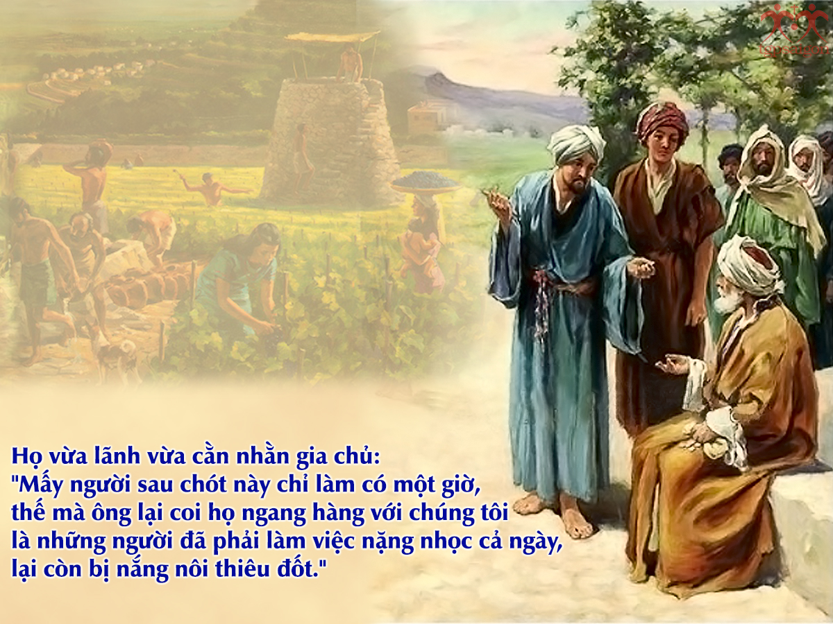 Suy Niệm Chúa Nhật XXV Thường Niên A - Lm Gioan Phan Tiến Dũng