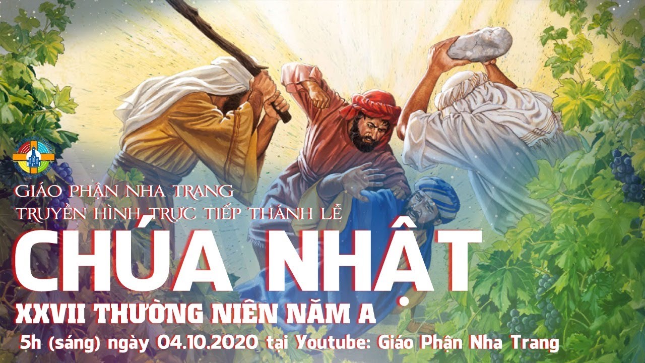 Trực tuyến Thánh Lễ CN 27 TN A. Được kính trọng thể Lễ Đức Mẹ Mân Côi lúc  5h sáng ngày 04.10.2020 tại Tòa Giám Mục Nha Trang.