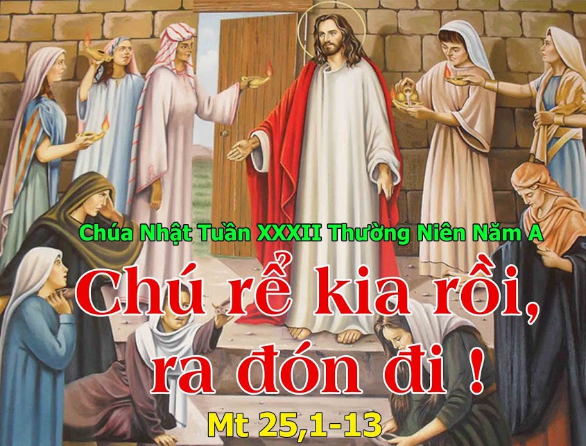 Vui Học Thánh Kinh Chúa Nhật 32 TN Năm A