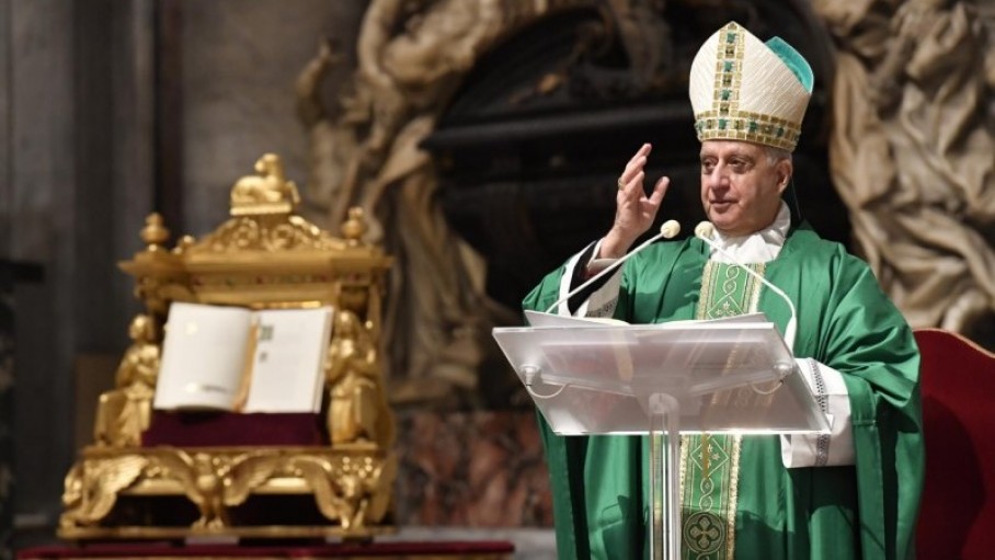 Đức Tổng giám mục Rino Fisichella chủ tế thánh lễ Chúa Nhật Lời Chúa