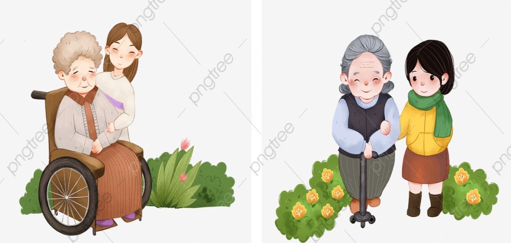 pngtree love charity community volunteer environmental volunteer helping the disabled png image 3893375