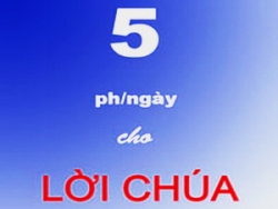 5 Phút Lời Chúa trong Tháng 12/2021