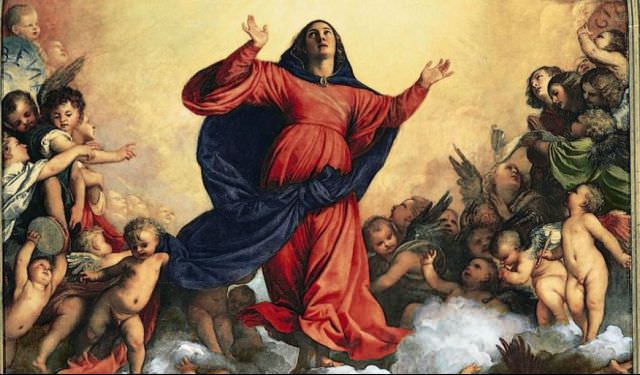 Đức mẹ hồn xác lên trời