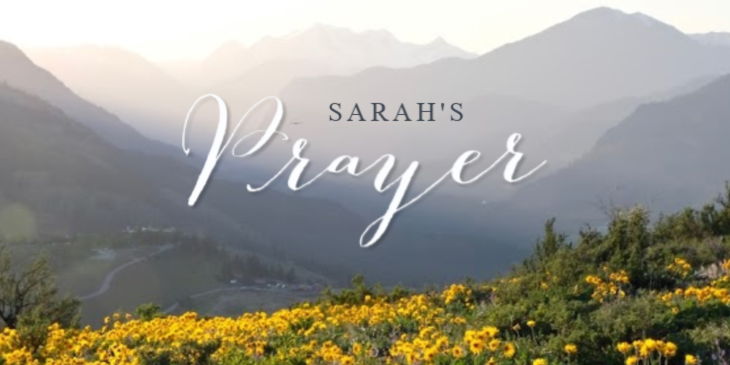 Sarahs Prayer Blog Header