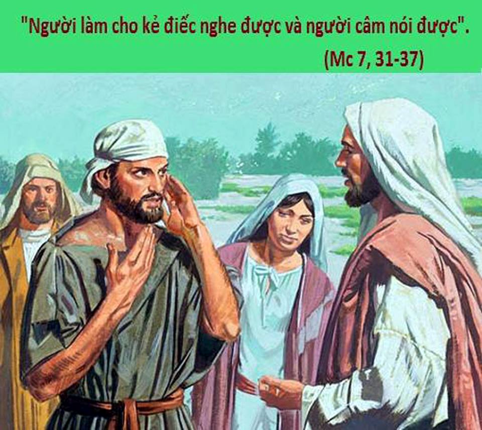 Bài chia sẻ Tin mừng Chúa nhật XXIII Thường Niên năm B - Lm GB Phạm Hồng Thái.