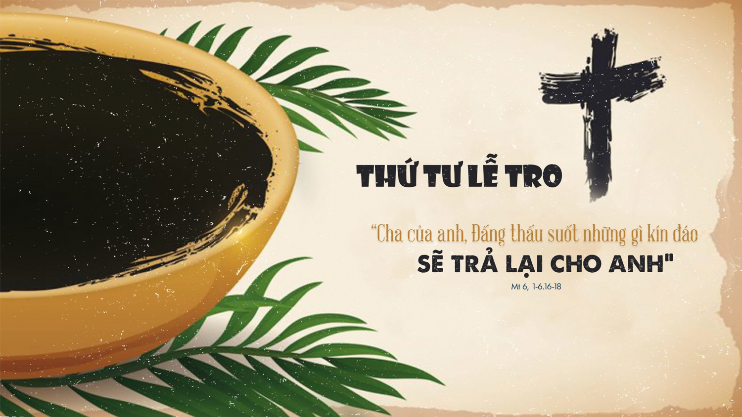 Vui Học Thánh Kinh Lễ Tro và Mùa Chay