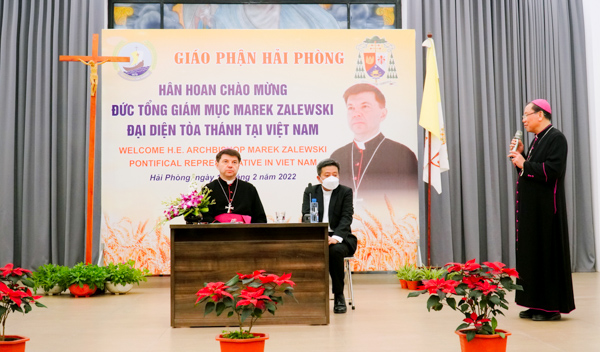 Đức TGM Marek Zalewsky thăm Giáo phận Hải Phòng