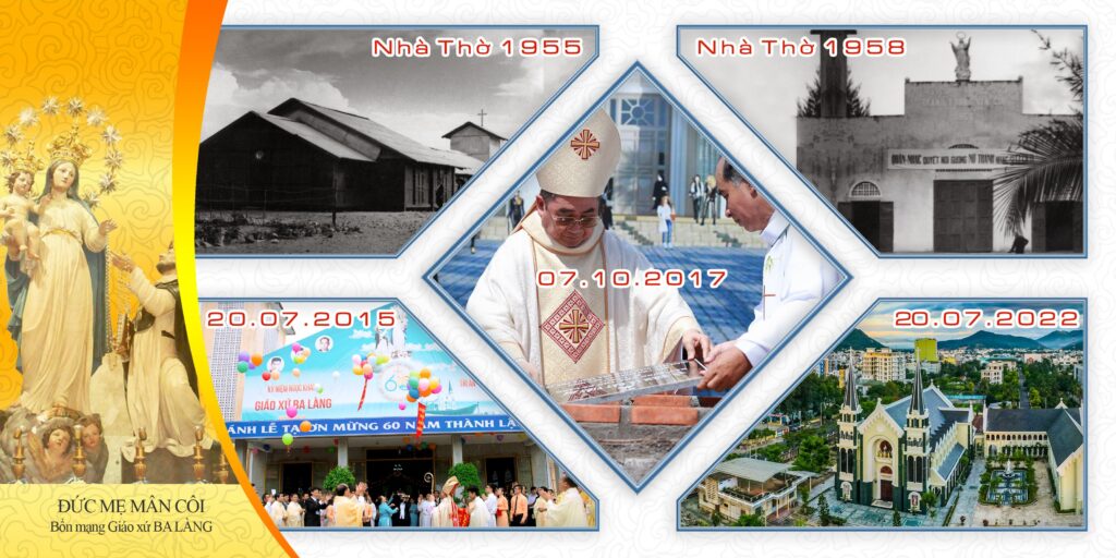 Lễ Khánh thành và Cung hiến Nhà thờ Giáo xứ Ba Làng.