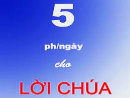 5 Phút Lời Chúa  trong tháng 07/2022