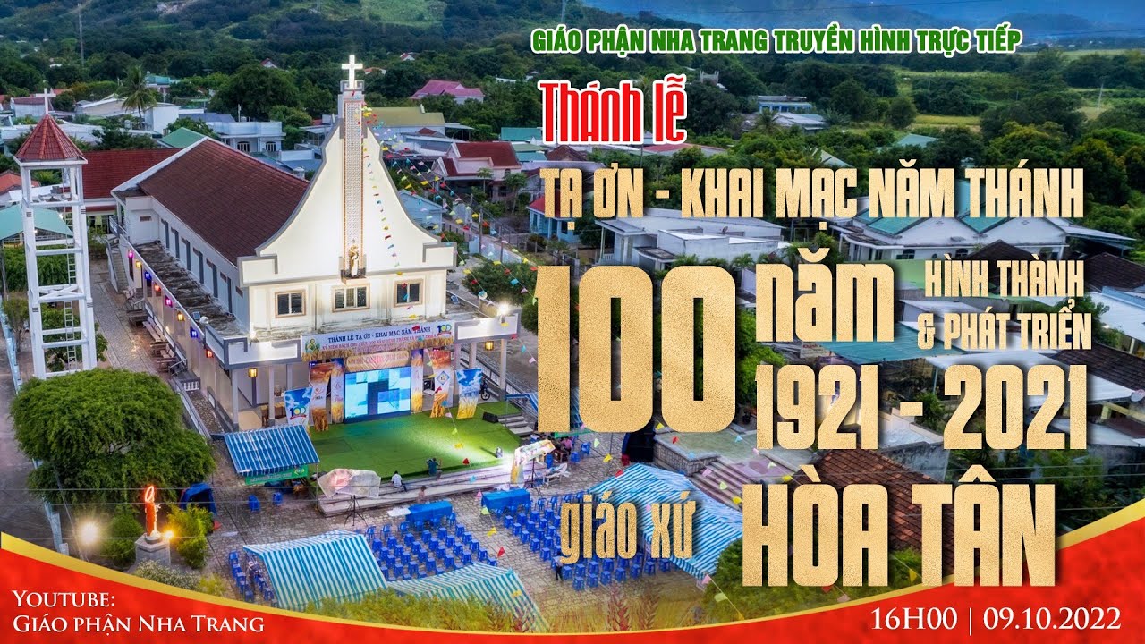 Thánh lễ khai mạc năm thánh 100 năm Giáo Xứ Hòa Tân