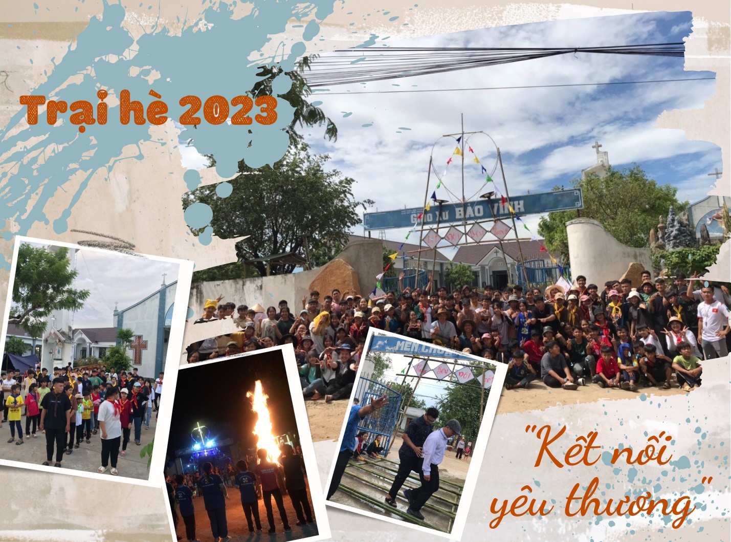 Giáo xứ Bảo Vinh: Trại hè "Kết nối yêu thương"