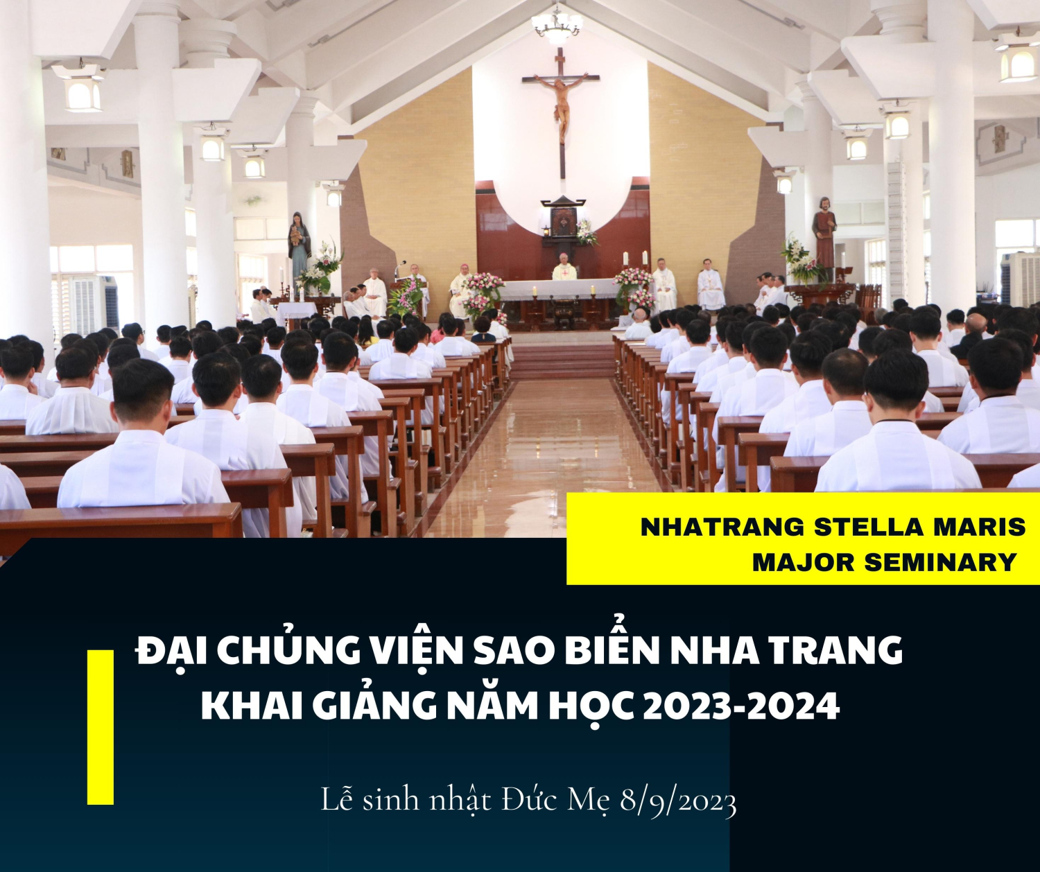 Đại Chủng viện Sao Biển Nha Trang khai giảng năm học 2023-2024