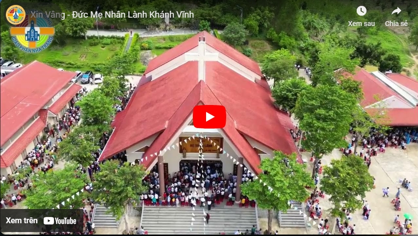 Xem lại toàn cảnh buổi hành hưởng của các tín hữu toàn Giáo phận qui tụ về bên Mẹ Nhân Lành nhân ngày kỉ niệm 67 năm thành lập Giáo phận.