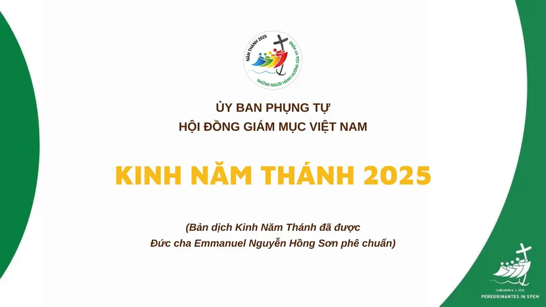 Kinh Năm Thánh 2025 - Chuyển ngữ: Lm. Giuse Lê Công Đức, PSS