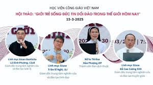Video hội thảo: "Giới trẻ sống đức tin dồi dào trong thế giới hôm nay" tại Học viện Công giáo Việt Nam