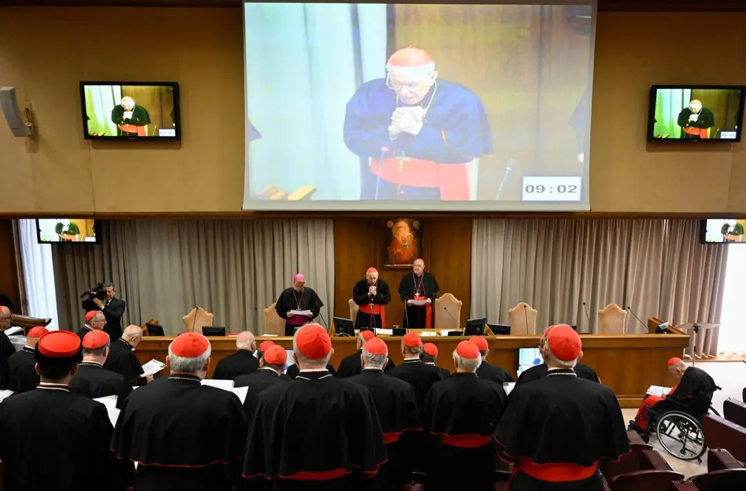 Phiên họp chung đầu tiên của các Hồng y tại Vatican sau khi Đức Thánh Cha Phanxicô qua đời