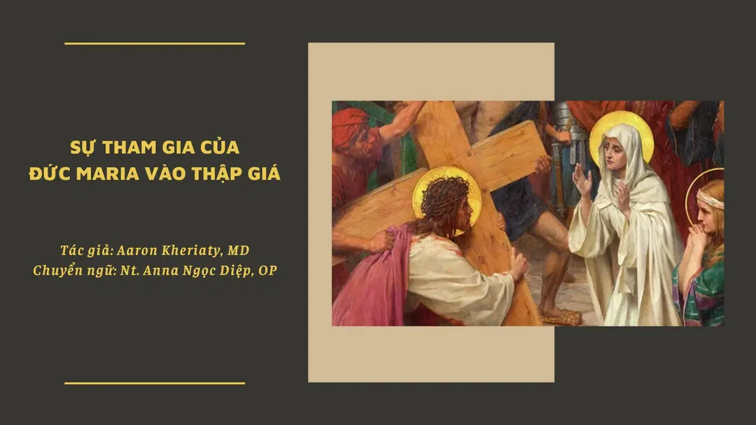 Sự tham gia của Đức Maria vào thập giá
