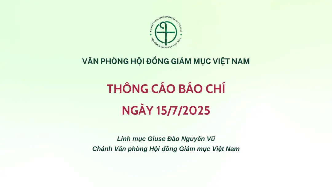 Thông cáo về tài khoản xã hội mạo danh HĐGM VN hỗ trợ hành hương