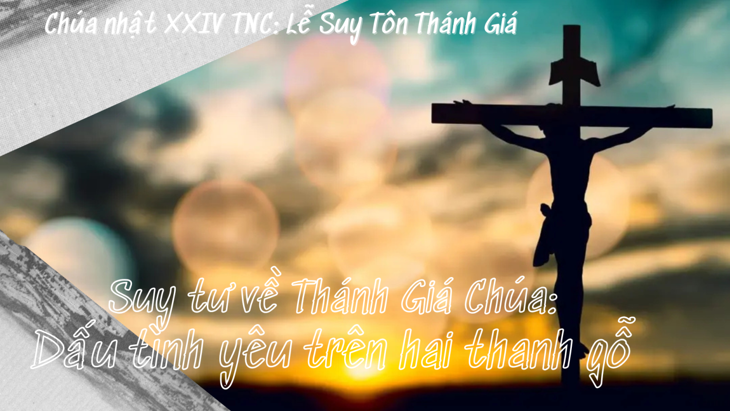 suy tư về Thánh Giá Chúa