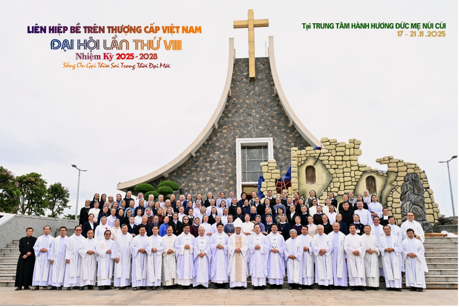 Biên bản Đại hội Liên hiệp bề trên thượng cấp Việt Nam lần VIII (từ 17-21/11/2025)  -  "Sống ơn gọi thừa sai trong thời đại mới"