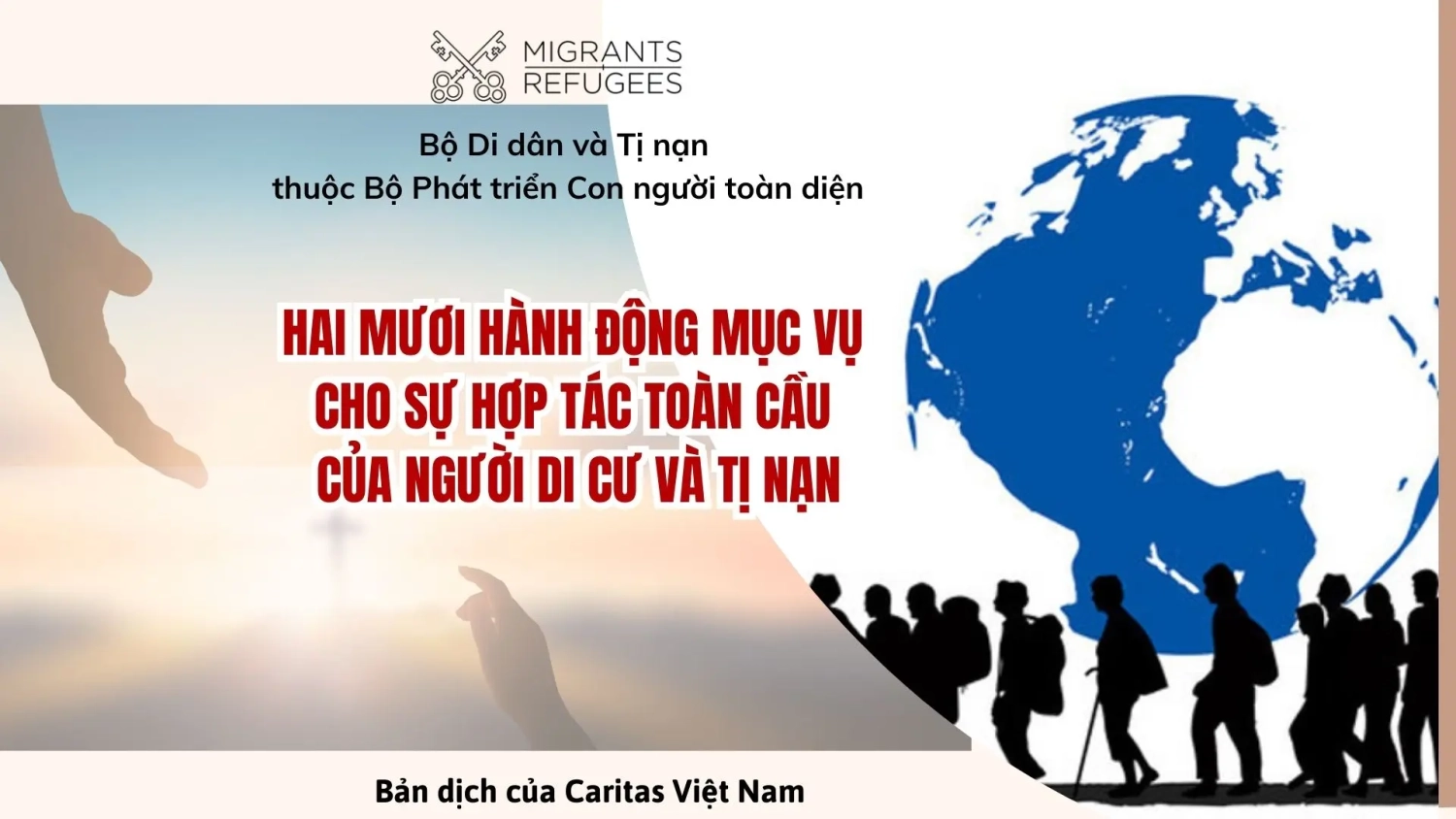 20 hành động mục vụ cho sự hợp tác toàn cầu của người di cư và tị nạn