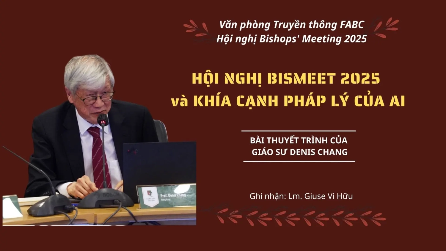 Hội nghị BISMEET 2025 và Khía cạnh pháp lý của AI