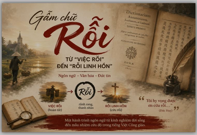 GẪM CHỮ "RỖI":  Từ “việc rồi” đến “rỗi linh hồn” - Nguyễn Kim Binh